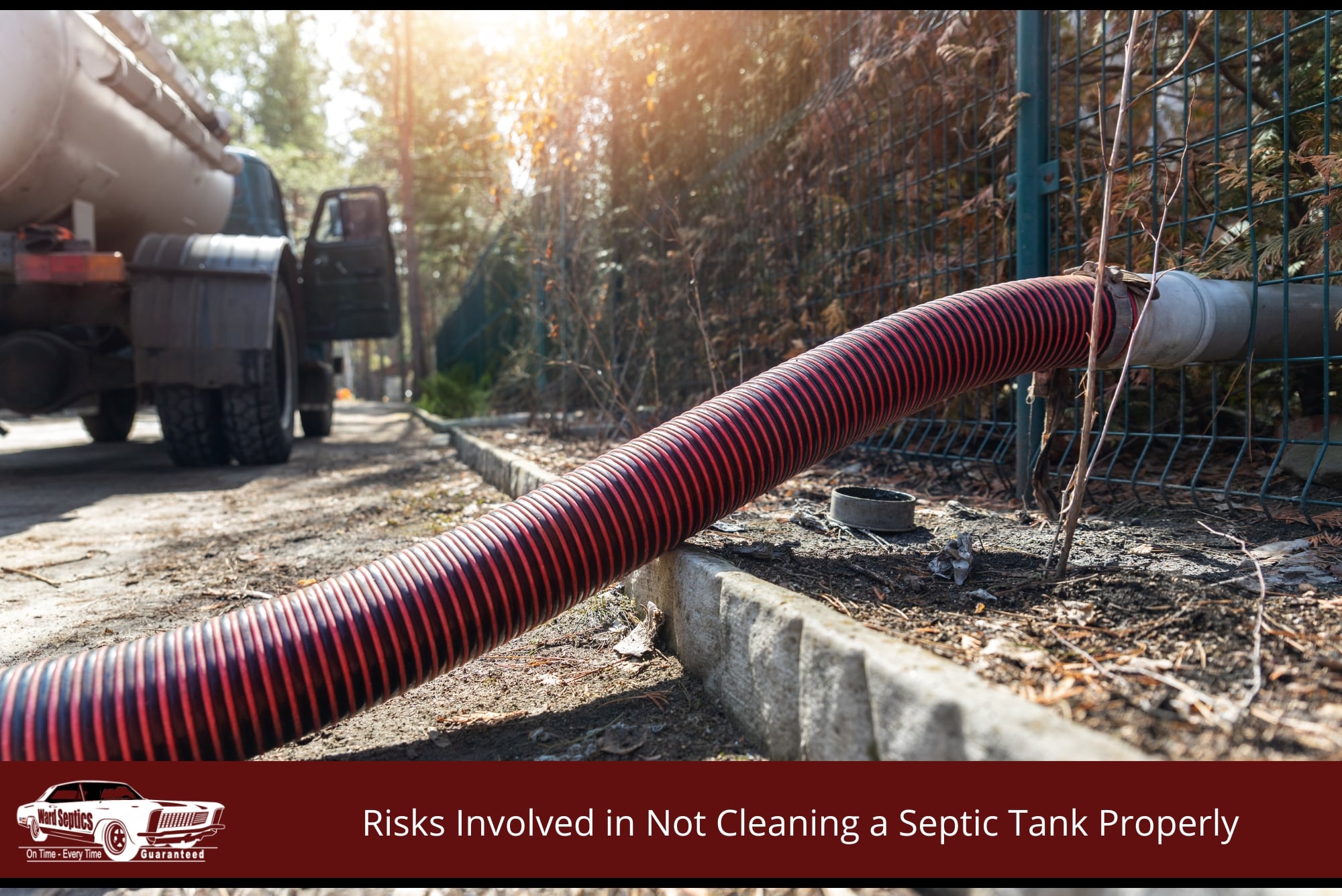 Risks Involved in Not Cleaning a Septic Tank Properly