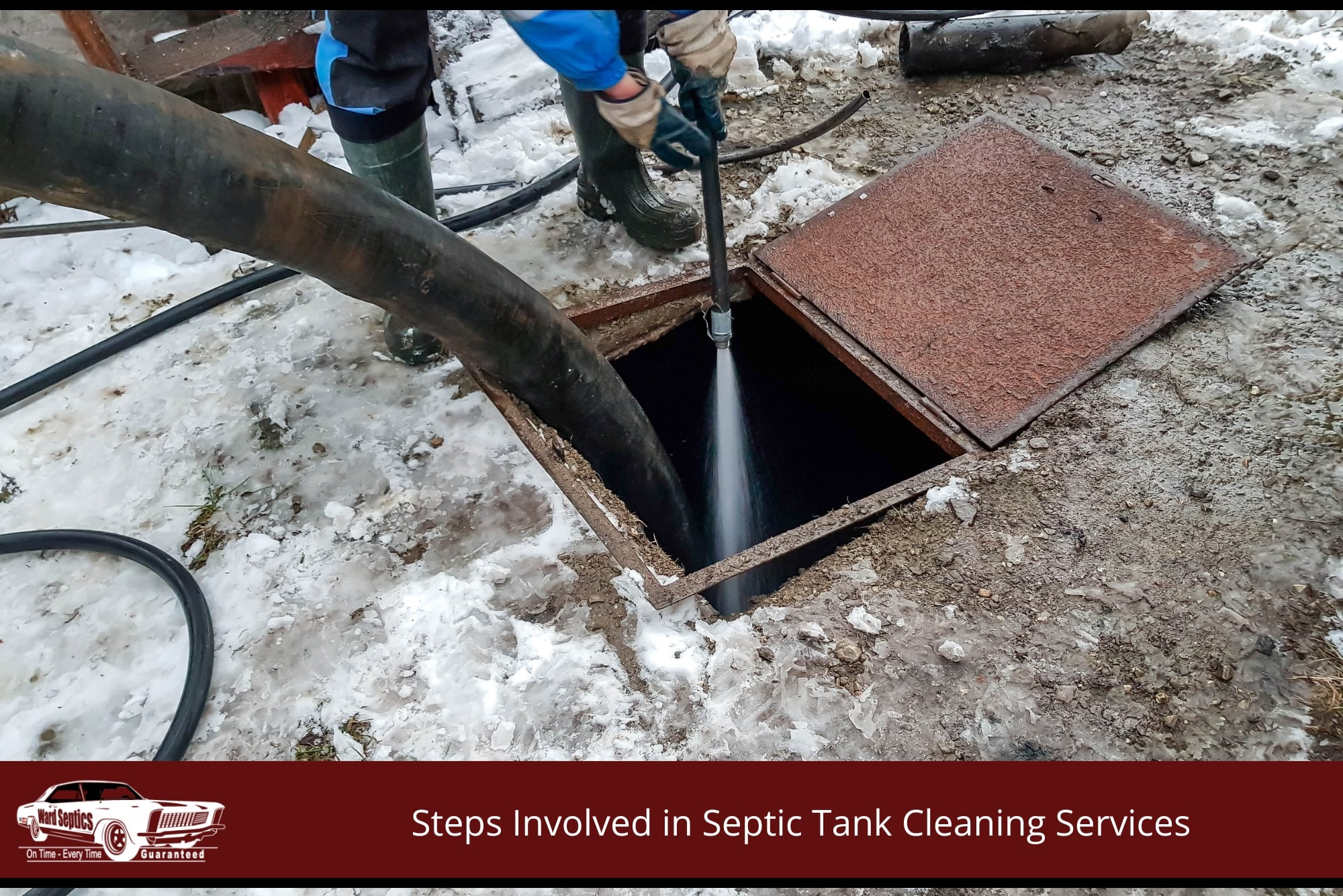 Steps Involved in Septic Tank Cleaning Services