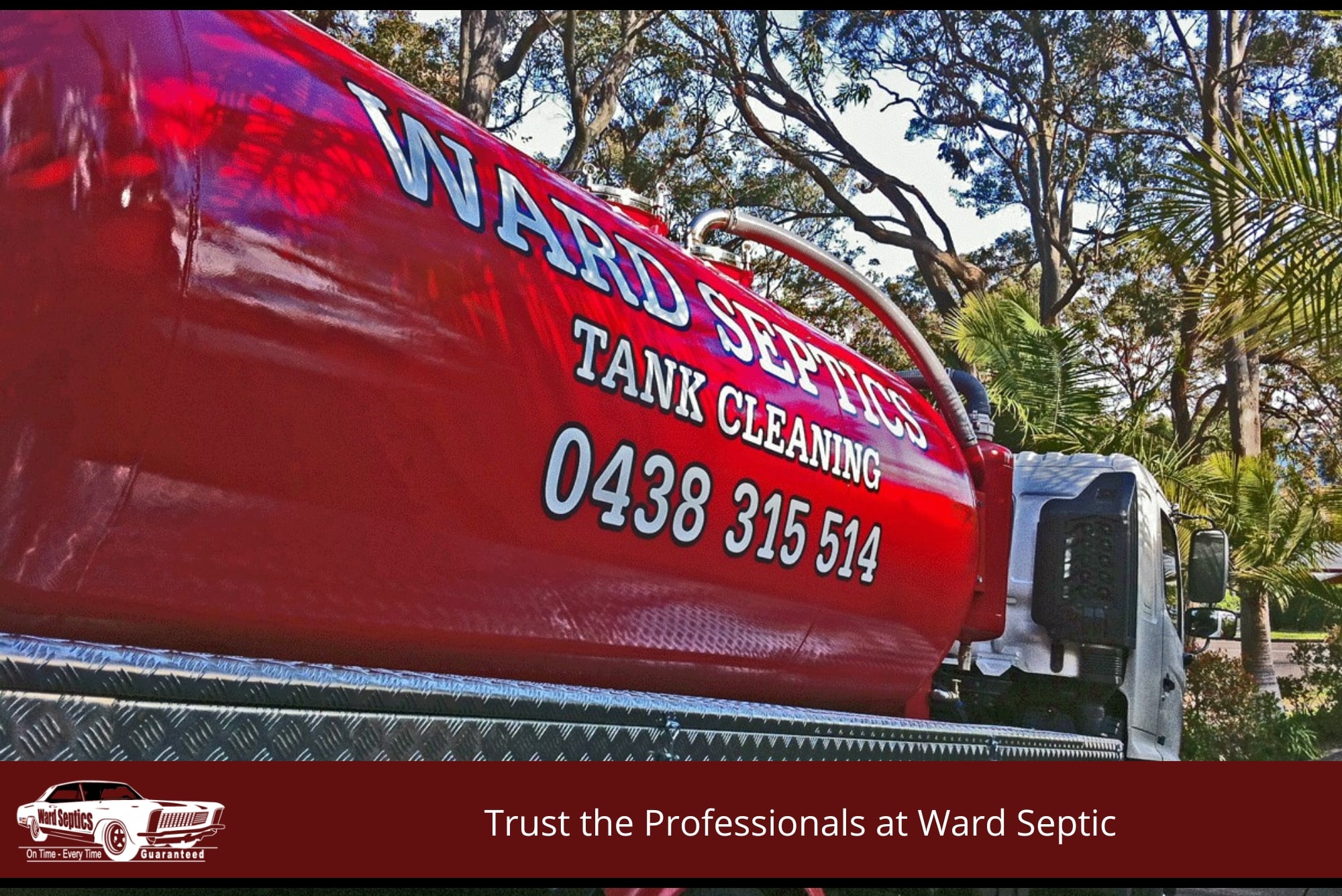 Trust the Professionals at Ward Septic