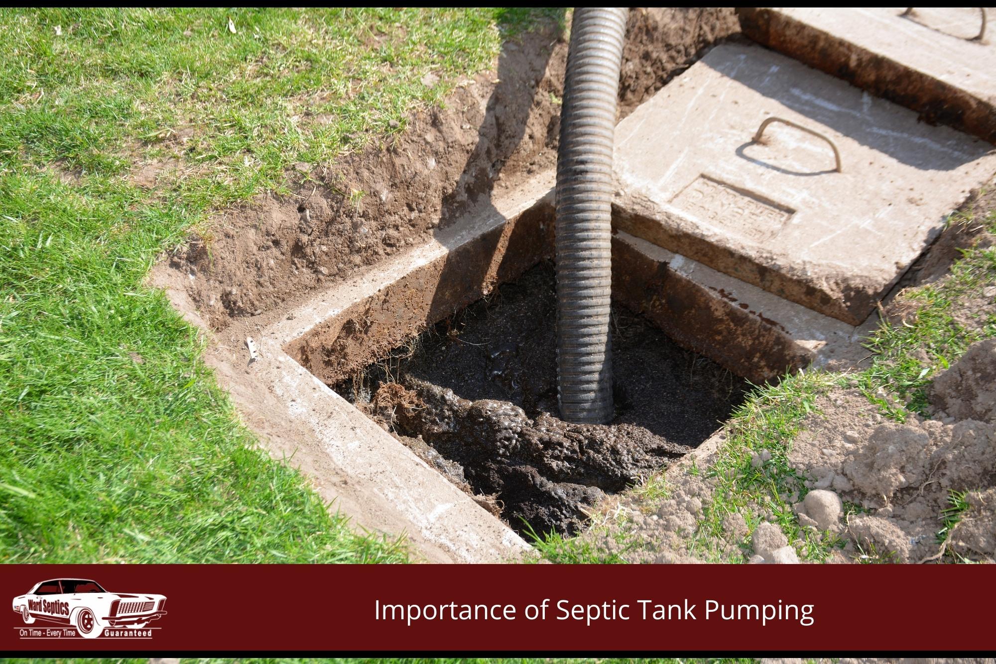 Importance of Septic Tank Pumping Importance of Septic Tank Pumping