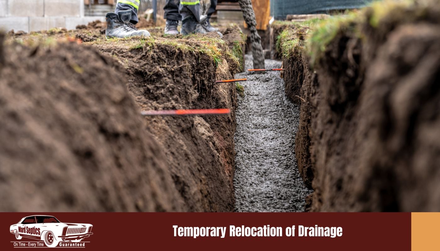 Temporary Relocation of Drainage