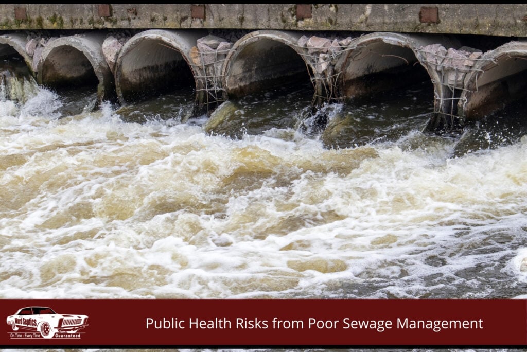 Public Health Risks from Poor Sewage Management